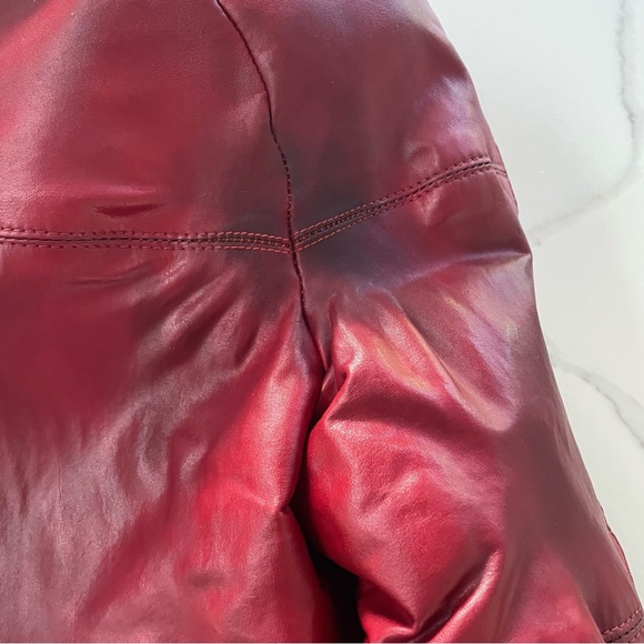 NETO Vintage Red Leather Jacket - Picture 16 of 16